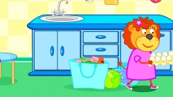 انیمیشن خانواده شیر قسمت 504 - lion family